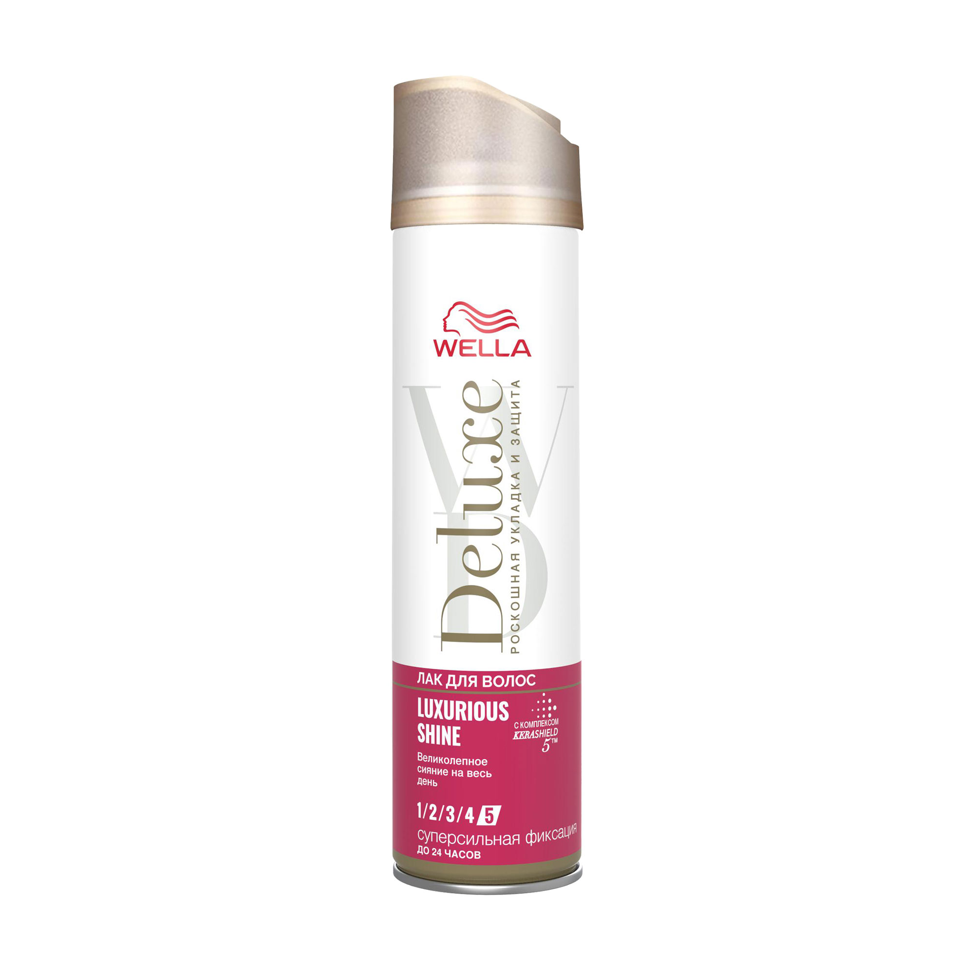 Лак для волосся WELLA Deluxe Luxurious Shine суперсильна фіксація, 250 мл